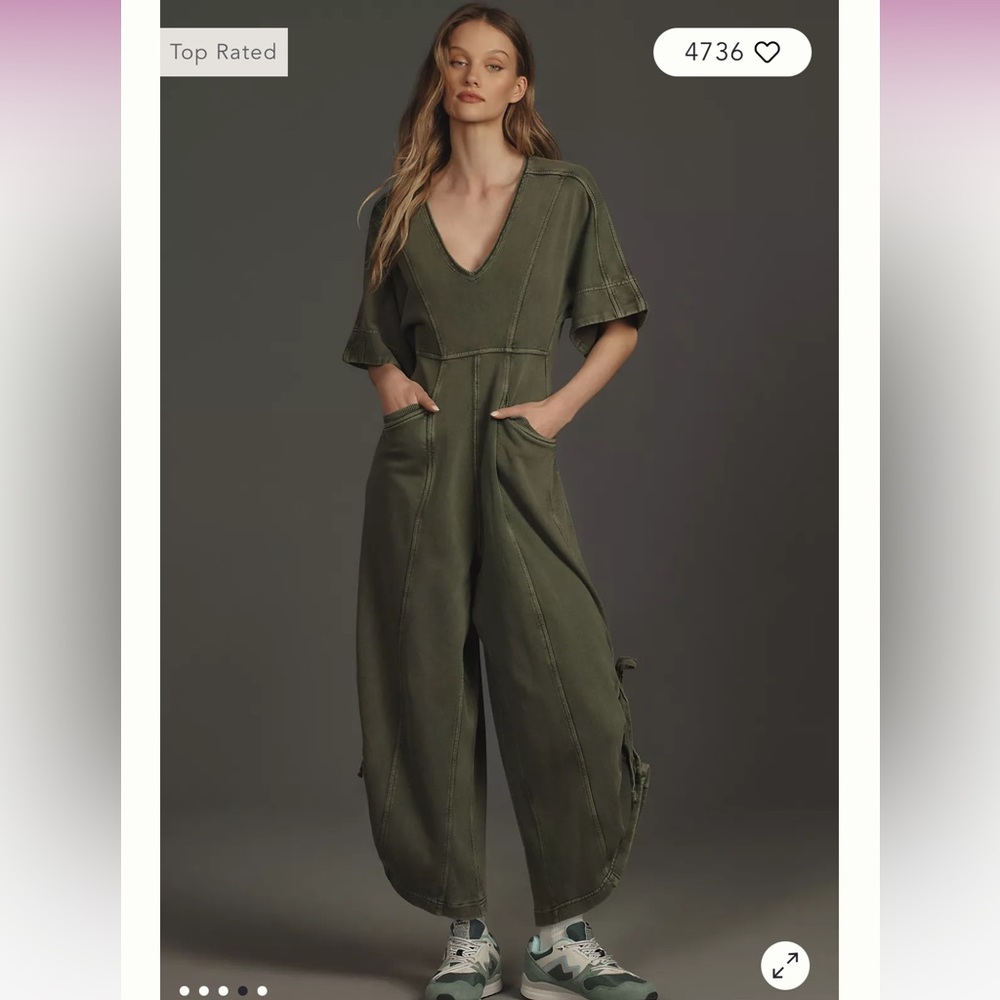Anthropologie Daily Practice Jumpsuit